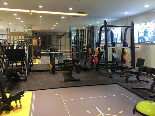 上海青浦公安局健身房器材項目